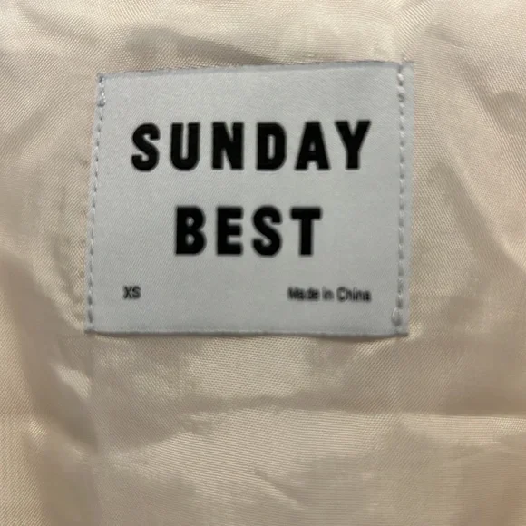 Sunday Best Aritzia bear Giselle coat - Picture 10 of 10